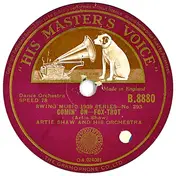 Artie Shaw - Comin' On / Copenhagen