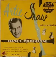 Artie Shaw And His Orchestra - Dance Program