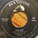7inch Vinyl Single - Artie Shaw And His Orchestra - Star Dust