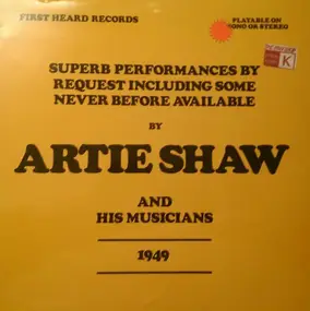 Artie Shaw - Superb Performances by Request - 1949