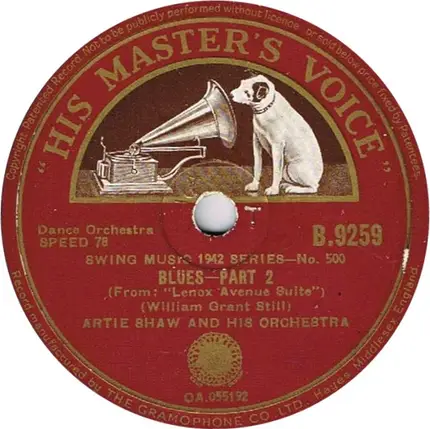 Artie Shaw And His Orchestra - Blues