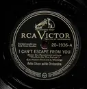 Schellack - Artie Shaw And His Orchestra - I Can't Escape From You / Keepin' Myself For You - Camden pressing