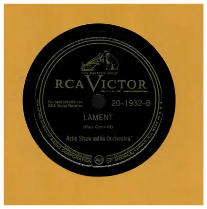 Artie Shaw And His Orchestra - Kasbah / Lament