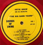 LP - Artie Shaw And His Orchestra - The Big Band Years - Red Vinyl