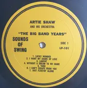 LP - Artie Shaw And His Orchestra - The Big Band Years