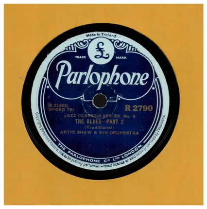 Artie Shaw And His Orchestra - The Blues