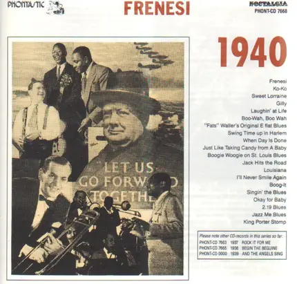 Artie Shaw / Duke Ellington / The King Cole Trio a.o. - 1940 - Frenesi