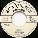 7inch Vinyl Single - Artie Shaw - Highlights From RCA Victor's 'Broadcast' Album - black label