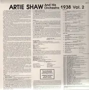 LP - Artie Shaw & His Orchestra - The Uncollected Vol. 2 - 1938
