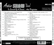 CD - Artie Shaw - 'Live' In Search Of A Sound... And Perfection