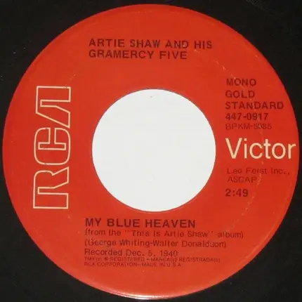 Artie Shaw And His Gramercy Five - Smoke Gets In Your Eyes