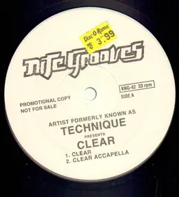 Artist Formerly Known As Technique - Clear