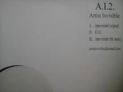 Artist Invisible - Open Minded