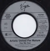 7inch Vinyl Single - Artists United For Nature - Yes We Can