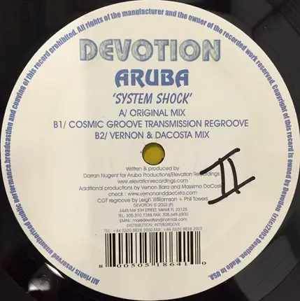 ARUBA - System Shock