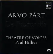 CD - Arvo Pärt - De Profundis