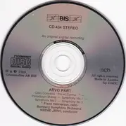 CD - Pärt - Cello Concerto 'Pro Et Contra' ■ Perpetuum Mobile ■ Symphony No. 1, 'Polyphonic' ■ Symphony No. 2 ■ Symphony No. 3