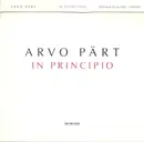 CD - Arvo Pärt - In Principio