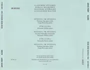 CD - Arvo Pärt - Alina - Slipcase