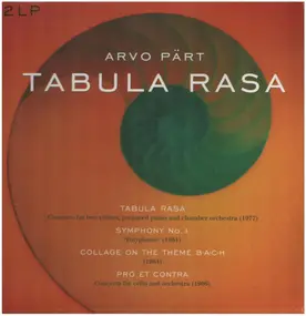 Arvo Pärt - Tabula Rasa