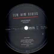 LP - Arvo Pärt - Passio - Gatefold sleeve with 16 page 12' square booklet