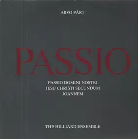 Arvo Pärt - Passio