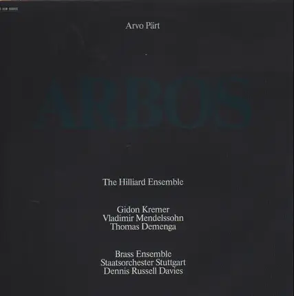 Arvo Pärt - Arbos