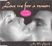CD Single - As We Speak - Love Me For A Reason