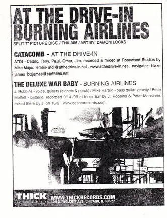 At The Drive-In / Burning Airlines - At The Drive-In / Burning Airlines