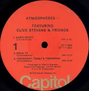 LP - Atmospheres Featuring Clive Stevens & Friends - Atmospheres Featuring Clive Stevens & Friends