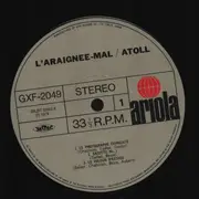 LP - Atoll - L'Araignée-Mal - OBI + INSERT