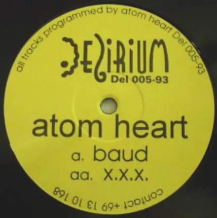 Atom Heart - Baud / XXX