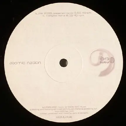 Atomic Nation - Atomic Nation (Remixes)