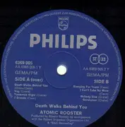 LP - Atomic Rooster - Death Walks Behind You - GERMAN BLUE PHILIPS