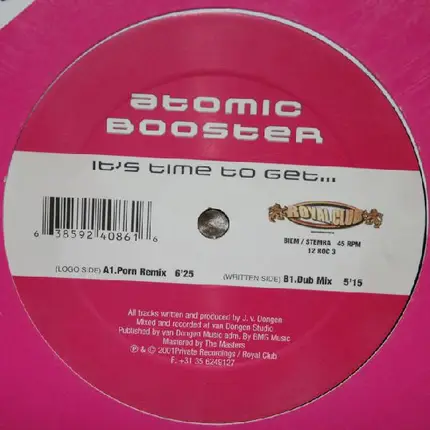 Atomic Booster - It's Time To Get...