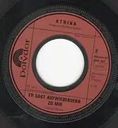 7inch Vinyl Single - Athina - Wenn Ein Großer Junge Von Der Heimat Träumt