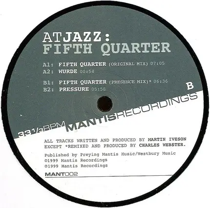 Atjazz - Fifth Quarter