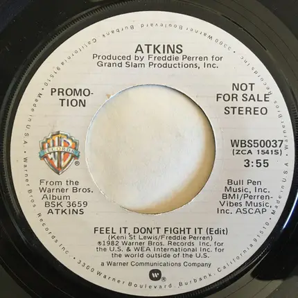 Atkins - Feel It, Don't Fight It