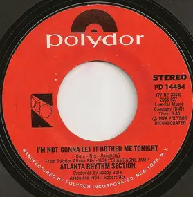 Atlanta Rhythm Section - I'm Not Gonna Let It Bother Me Tonight