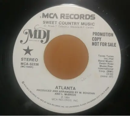 Atlanta - Sweet Country Music