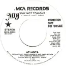 7inch Vinyl Single - Atlanta - Why Not Tonight