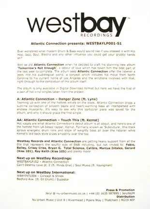 Atlantic Connection - Danger Zone / Touch This