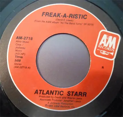 Atlantic Starr - Freak-A-Ristic