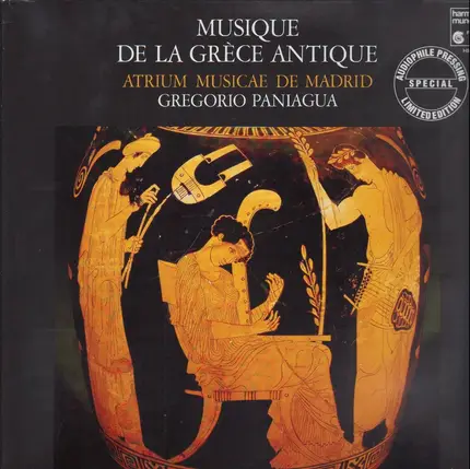 Atrium Musicae De Madrid / Gregorio Paniagua - Musique De La Grèce Antique