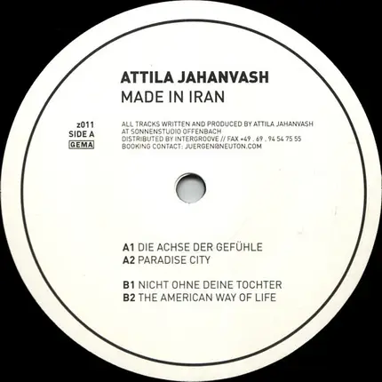 Attila Jahanvash - Made in Iran