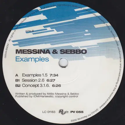Attilio Messina & Sebbo - Examples