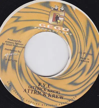 Attrick Krew - F.Y.I.