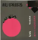 LP - Au Pairs - Sense and Sensuality - Silver Vinyl / Insert / Numbered
