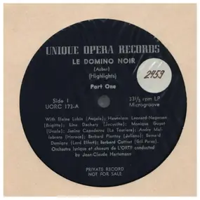 Auber - Le Domino Noir