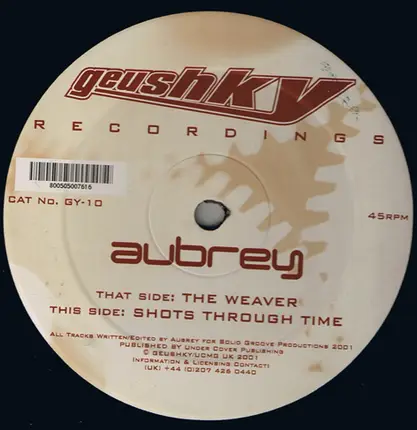 Aubrey - The Weaver / Shots Through Time